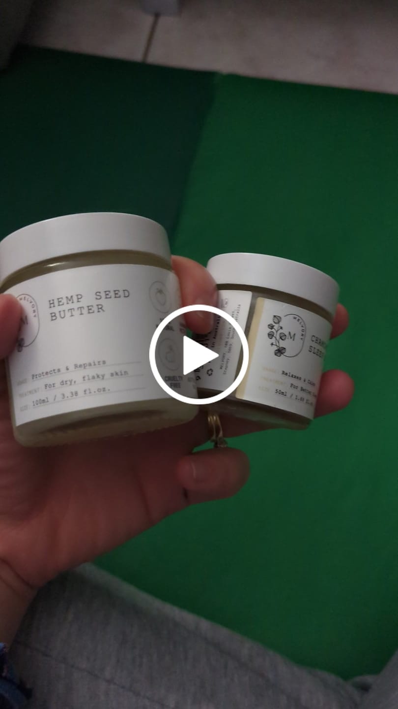 Customer video review of Chamomile Sleep Balm