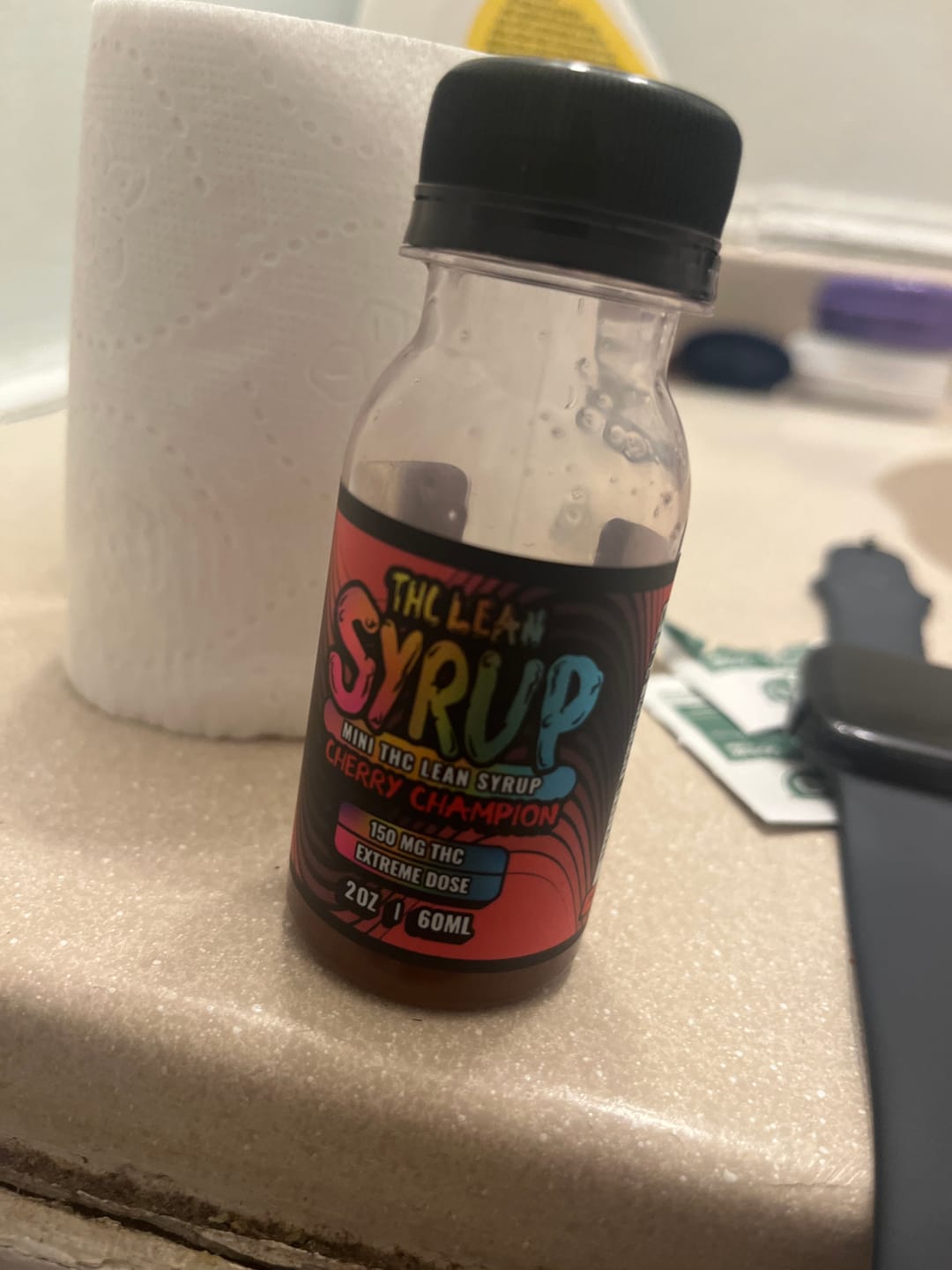 Customer photo review of 150mg THC Mini Syrup