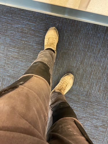 Customer photo review of FX-1 Slim Pro Pants Gunmetal