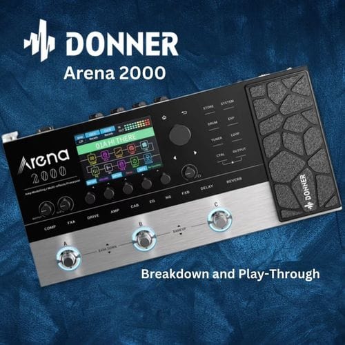Customer photo review of Donner Arena 2000  Guitar Pedal