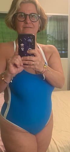 Customer photo review of Karma Onepiece - Azure