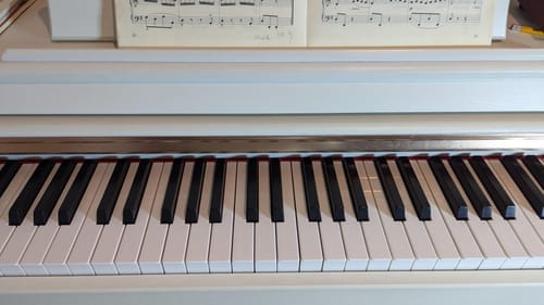 Customer photo review of Donner DDP-95 Upright Digital Piano
