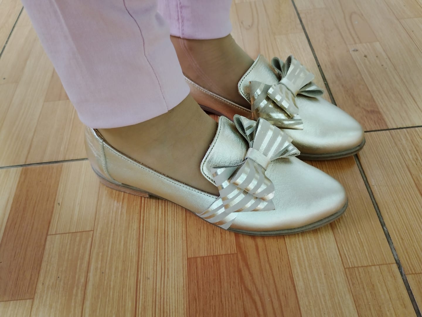 Customer photo review of Mocasín Rosita Amatista