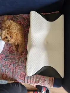 Customer photo review of CERVICAL NECK RELIEF PILLOW - 50% OFF