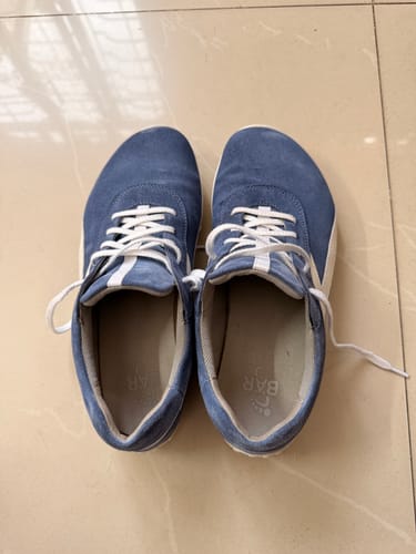 Customer photo review of Bear NeXGen Barefoot Shoes For Men & Women - Blue (Vibram Sole)