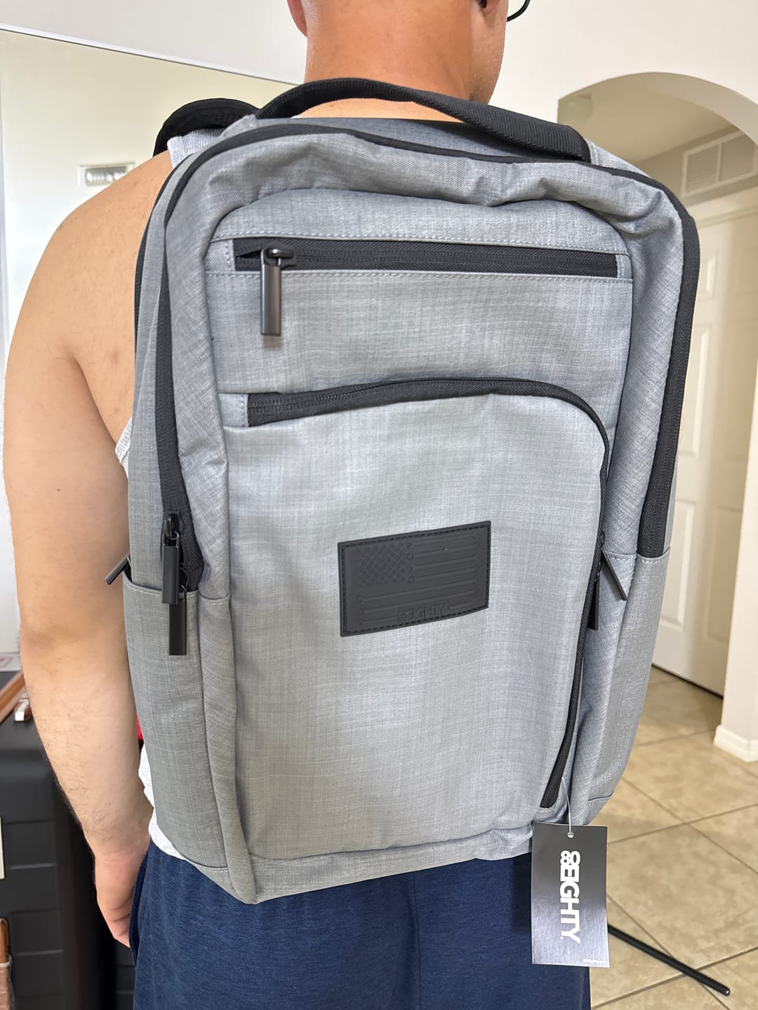 Customer photo review of 80Eighty® Impact Backpack