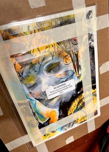 Customer photo review of 7x10 Giclee Fine Art Prints