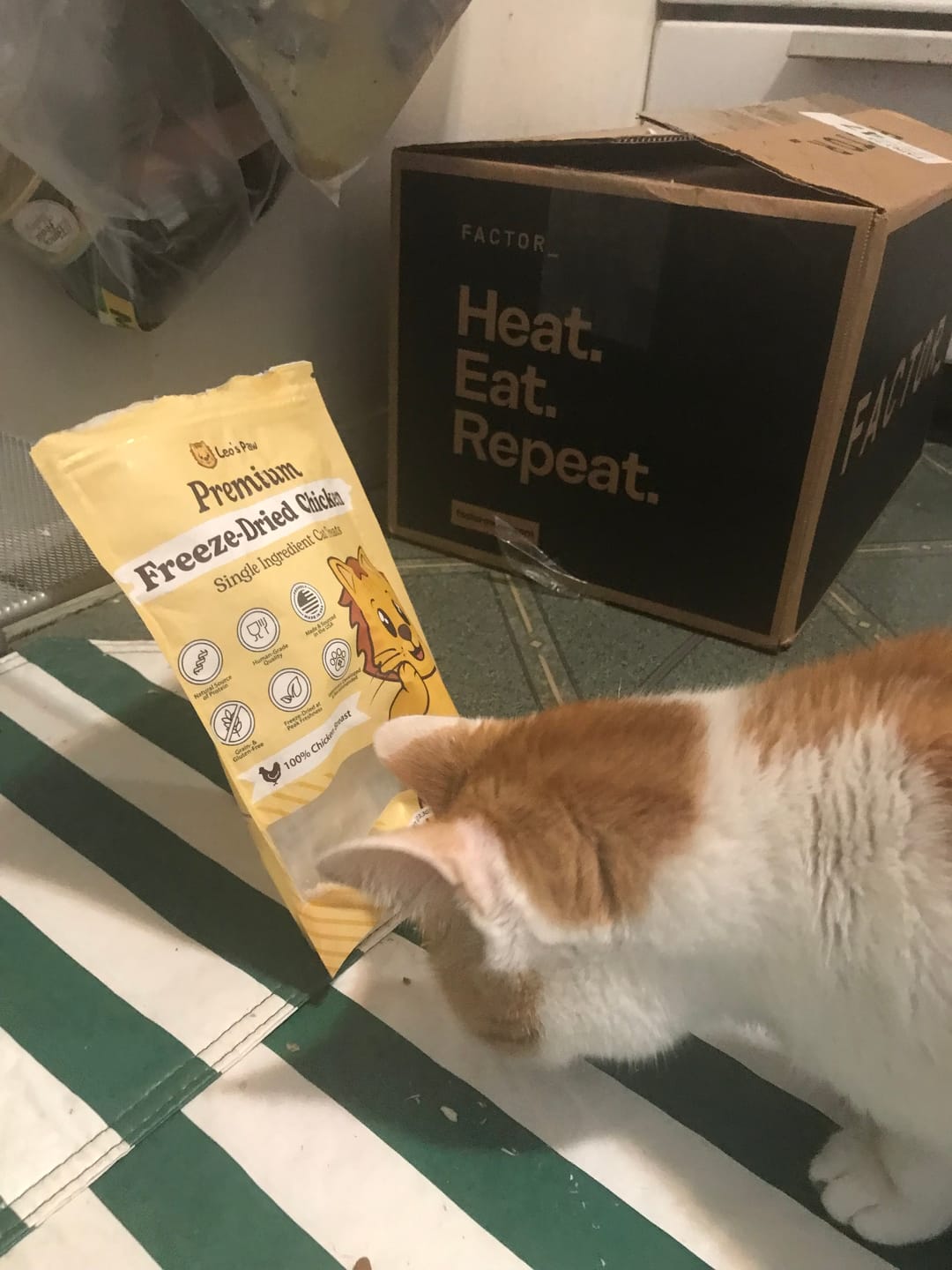 Customer photo review of Freeze Dried Chicken Treats