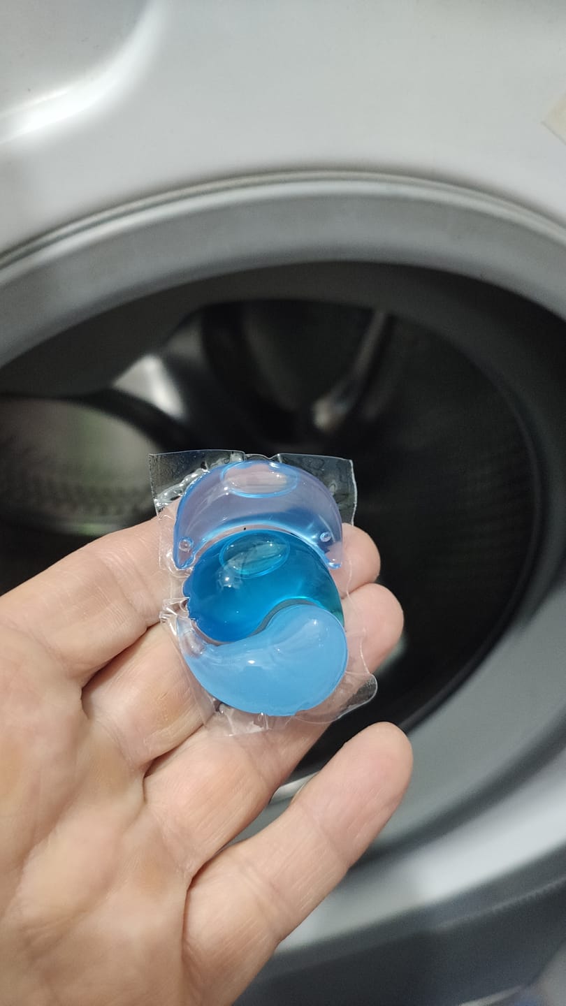 Customer photo review of Capsulas Tuki Ecologicas para Lavado de Ropa Aroma Oceano