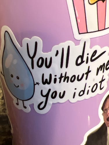 Customer photo review of The Unused Sticker Book