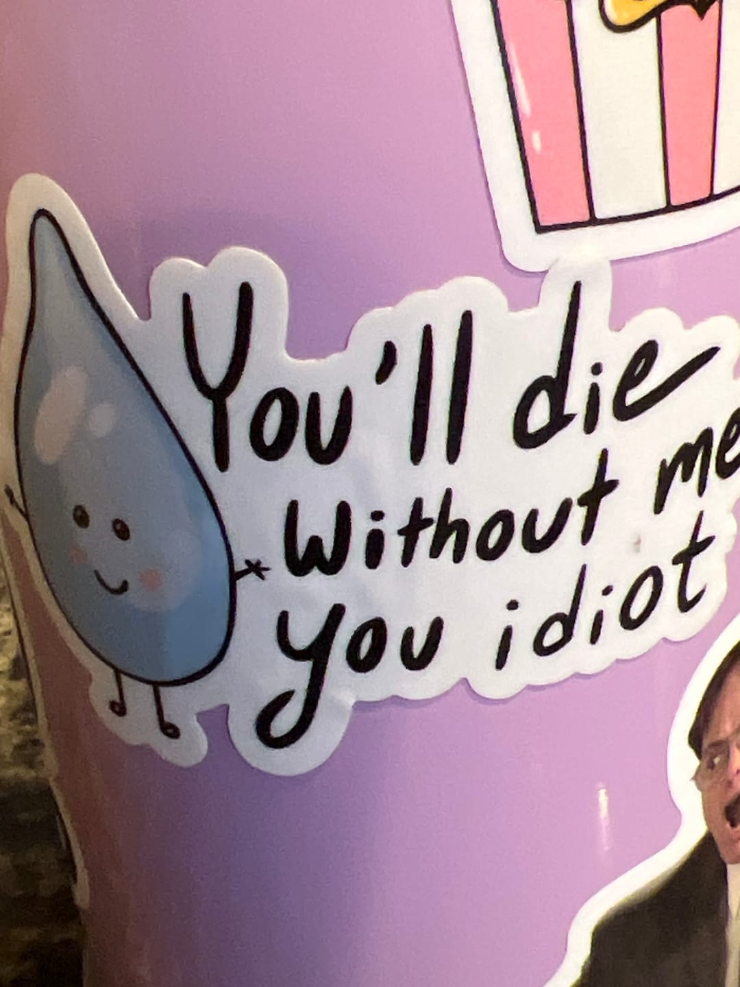 Customer photo review of The Unused Sticker Book