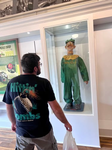 Customer photo review of Glory Days Apparel - Hittin' Bombs T-Shirt