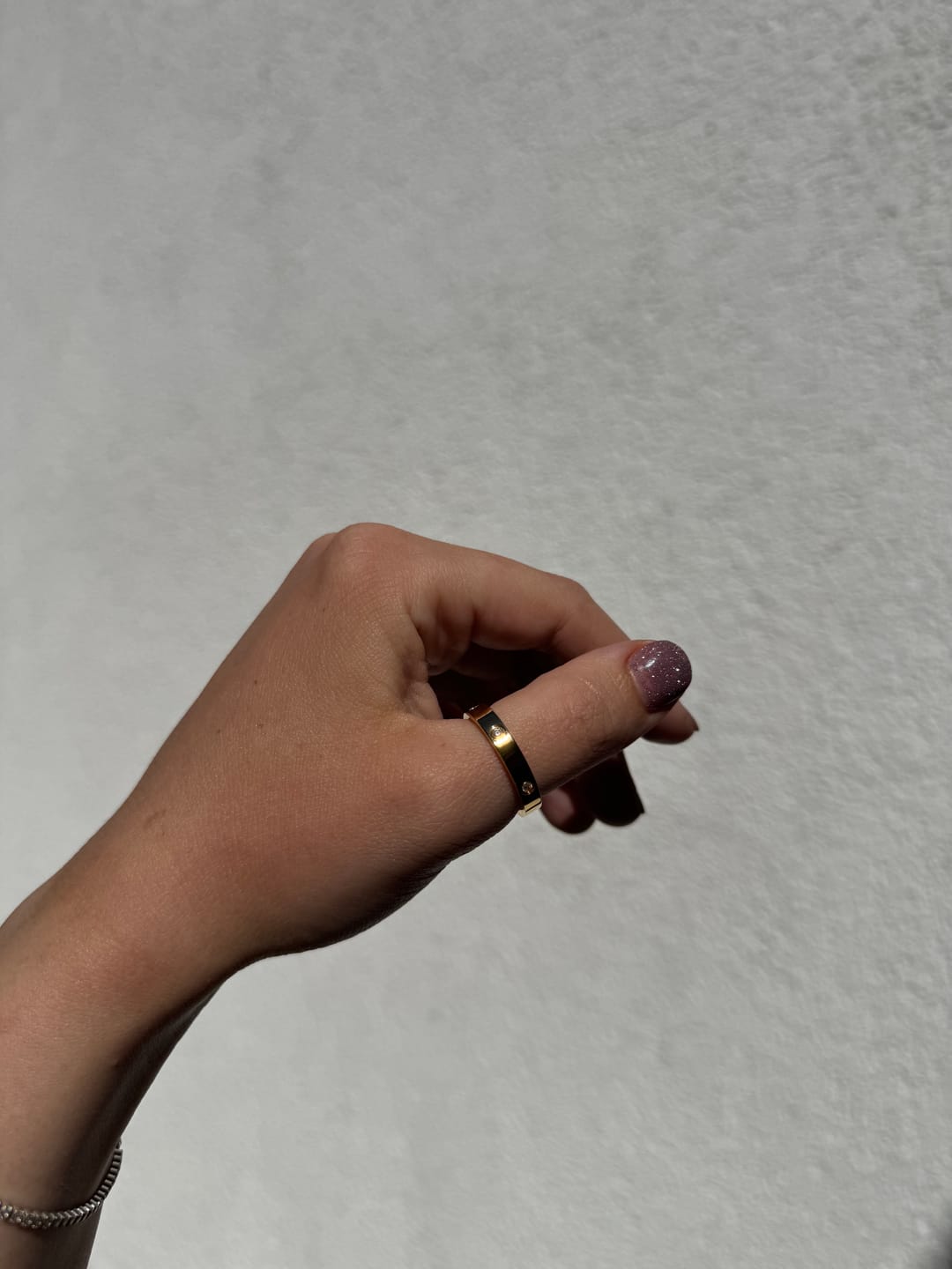 Customer photo review of Arianna Ring | 18K vergoldet