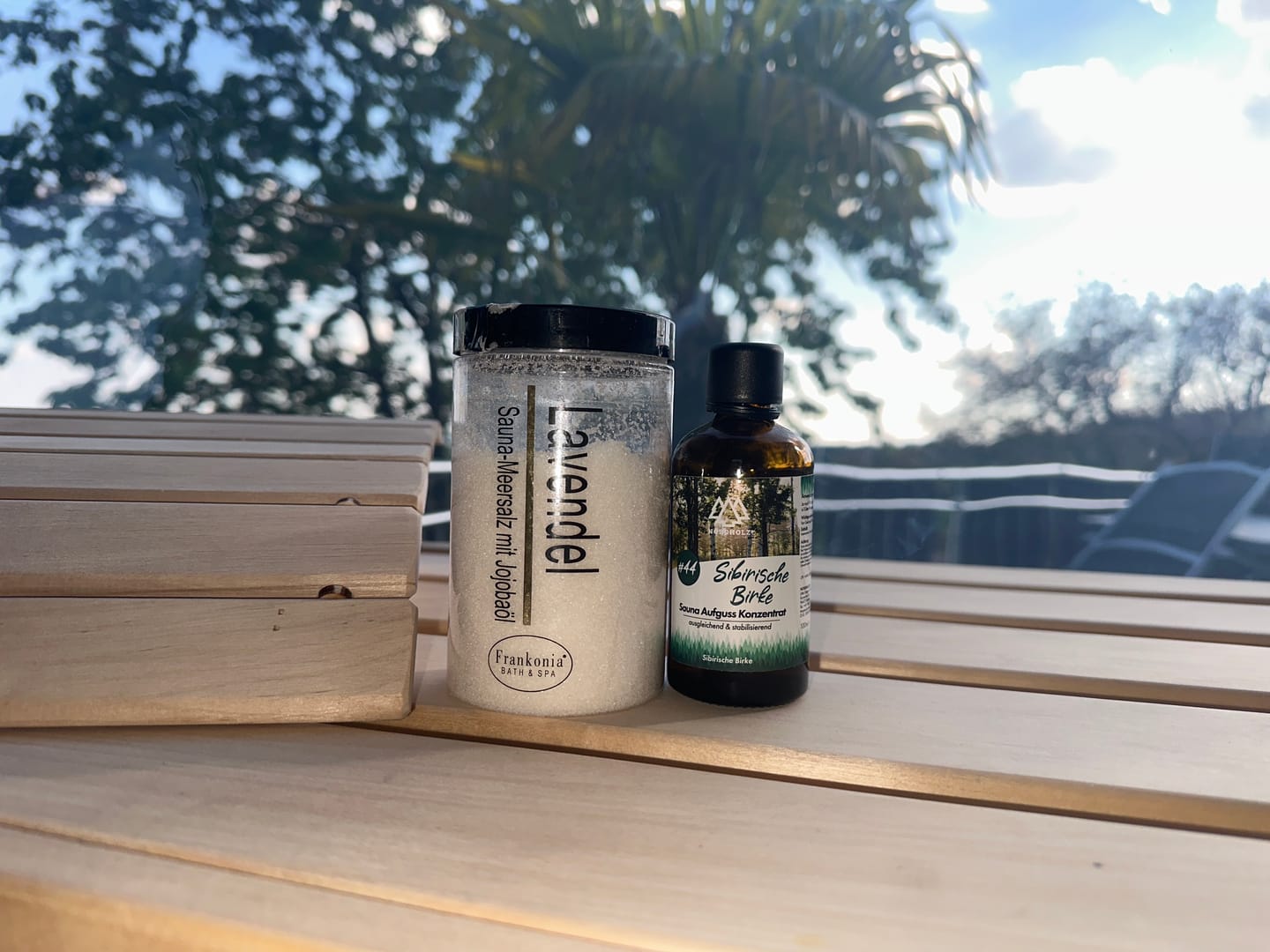 Customer photo review of Premium Sauna Meersalz Peeling Lavendel