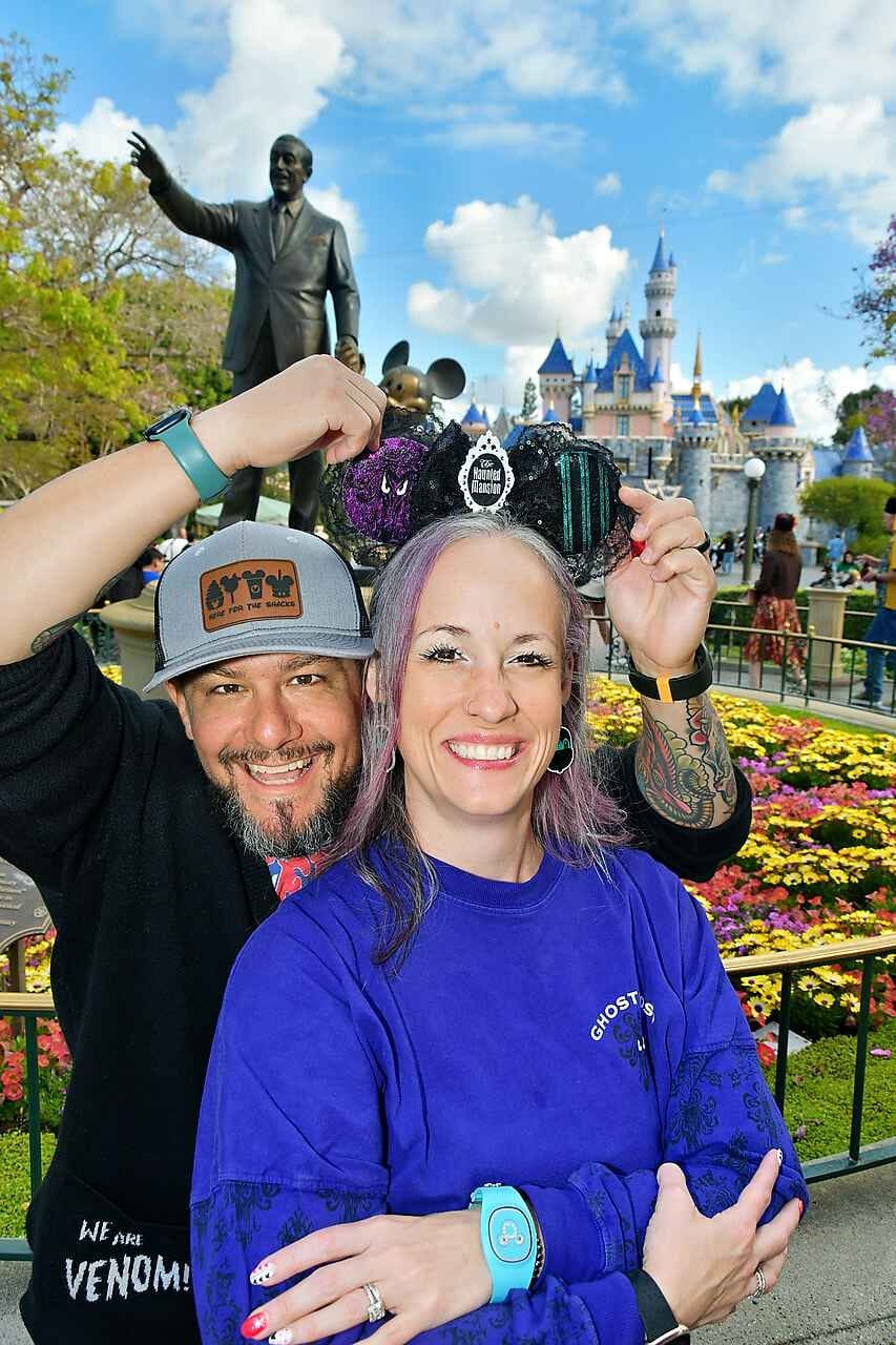Customer photo review of Haunted House Mickey Ears