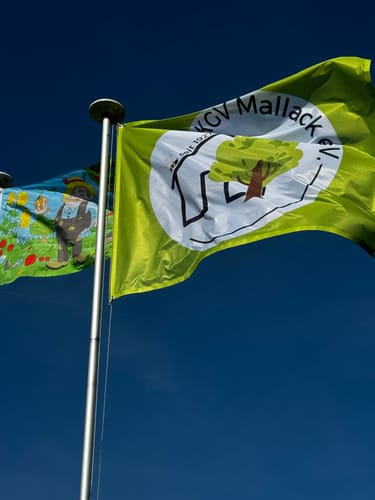 Customer photo review of Fahne inkl. Druck