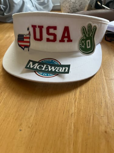 Customer photo review of USA Tour Visor