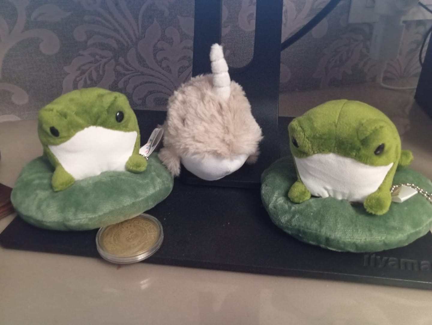 Customer photo review of Henry The Frog Sitting On Lily Pad