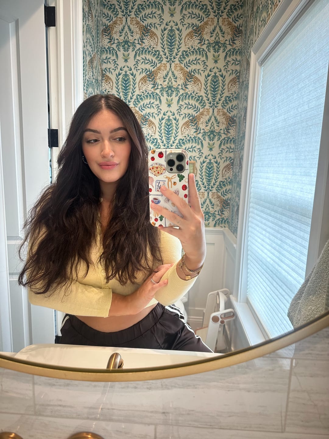 Customer photo review of Dark Brown #2 Natural Wave DIY Hair Extensions Home Kit