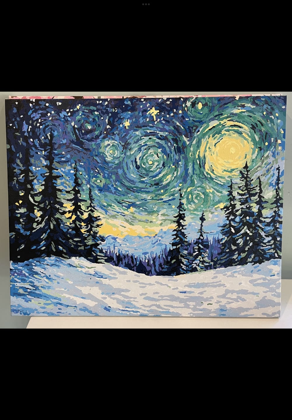 Customer photo review of Starry Night Christmas