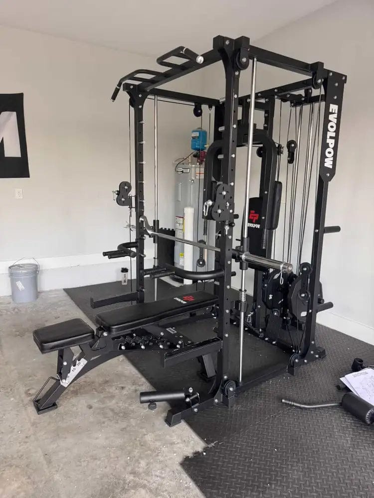 Customer photo review of EVOLPOW M2A Brute All-in-One Smith Machine Home Gym