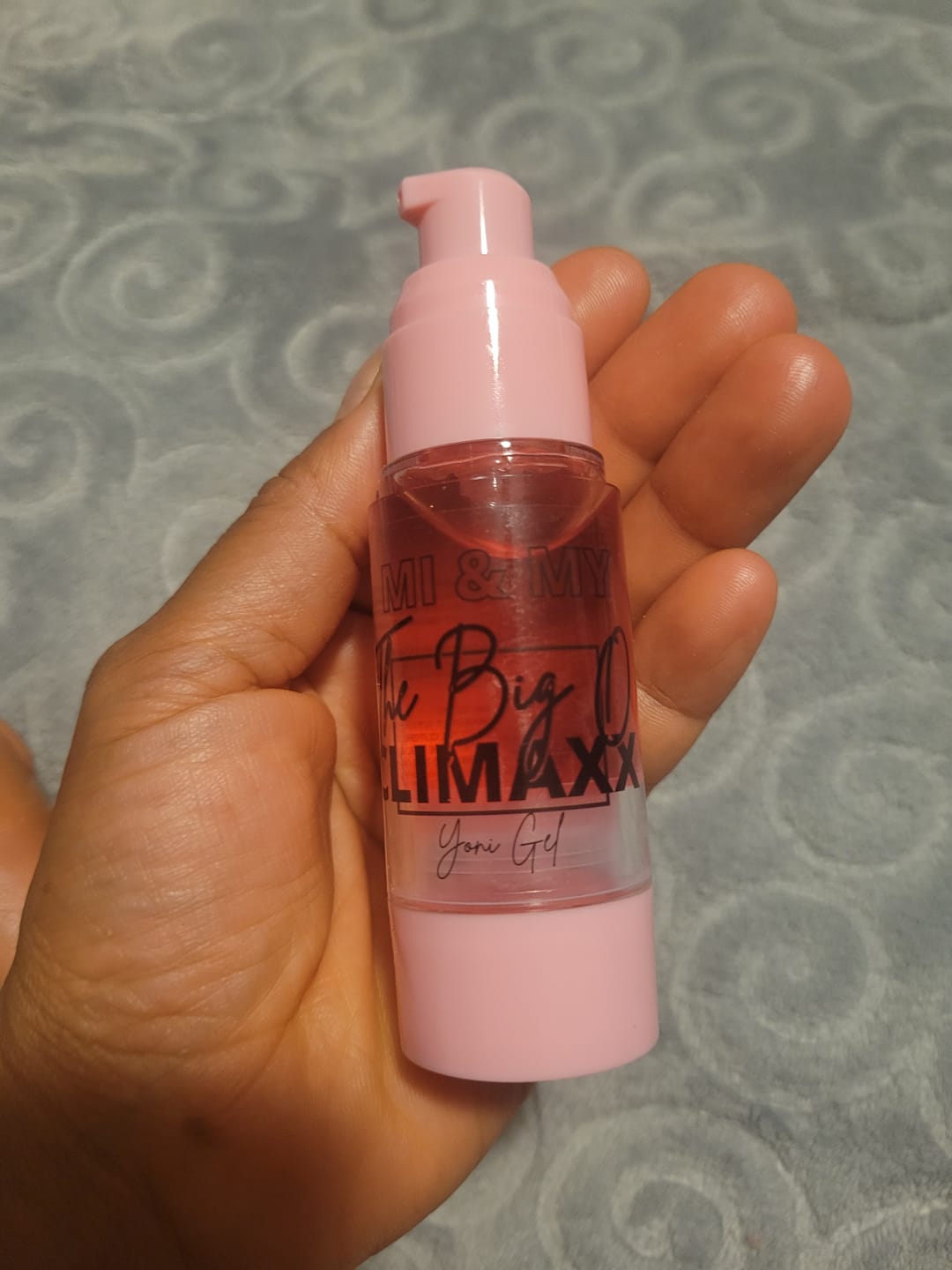 Customer photo review of The Big O CLIMAXX yoni gel