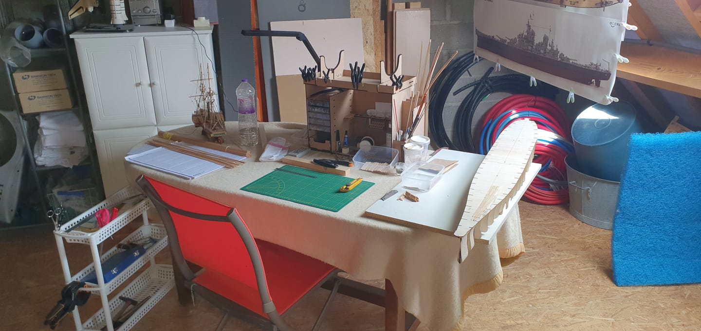 Customer photo review of Mueble taller organizador