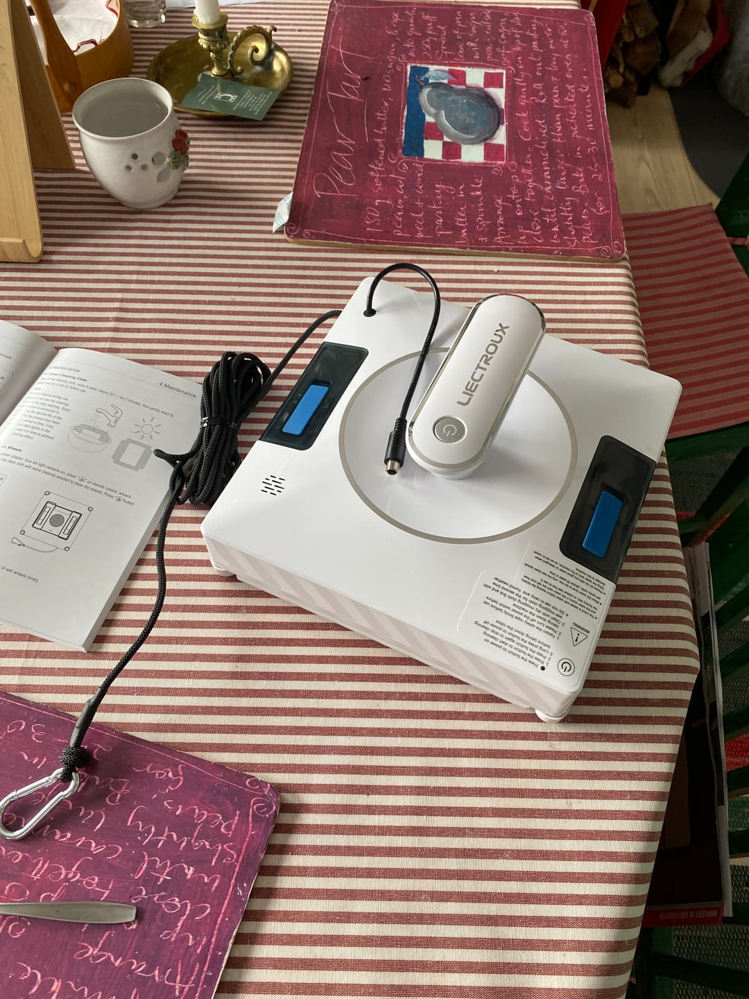 Customer photo review of Extra putsdukar till fönsterputsrobot YW509-pro