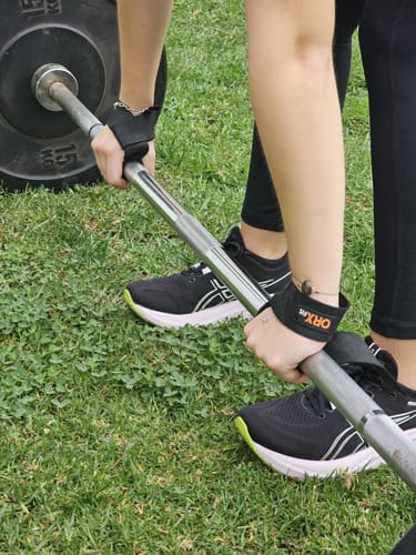 Customer photo review of Straps para Pesas