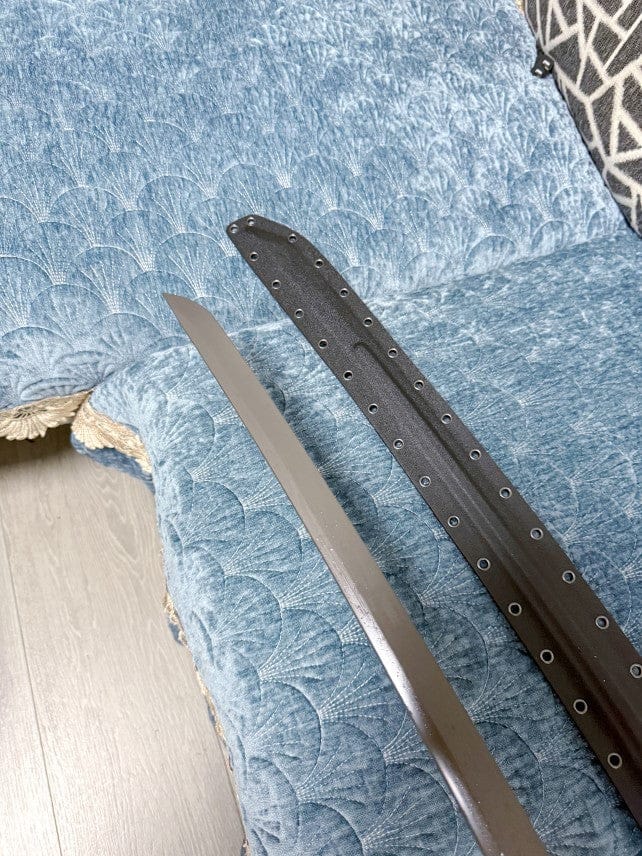 Customer photo review of Pioneer Katana (Tactical Katana™ – Titanium-Coated Version)