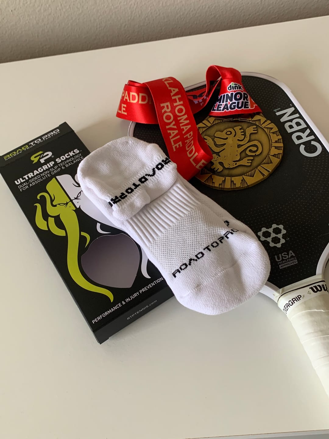 Customer photo review of RTP ULTRAGRIP V2 Dual sided Non-slip Technology Socks