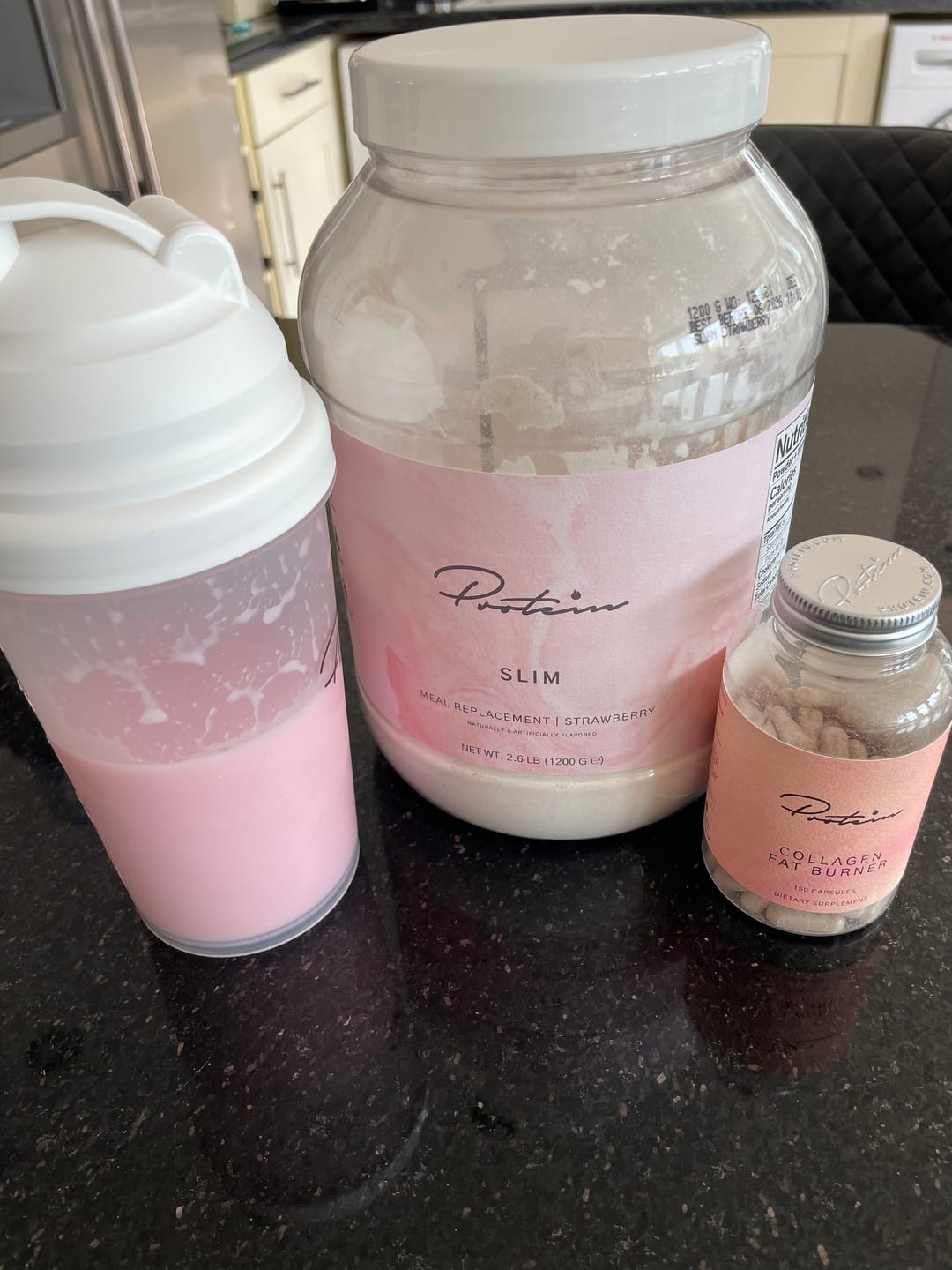 Customer photo review of Collagen Fat Burner | 150 Capsules