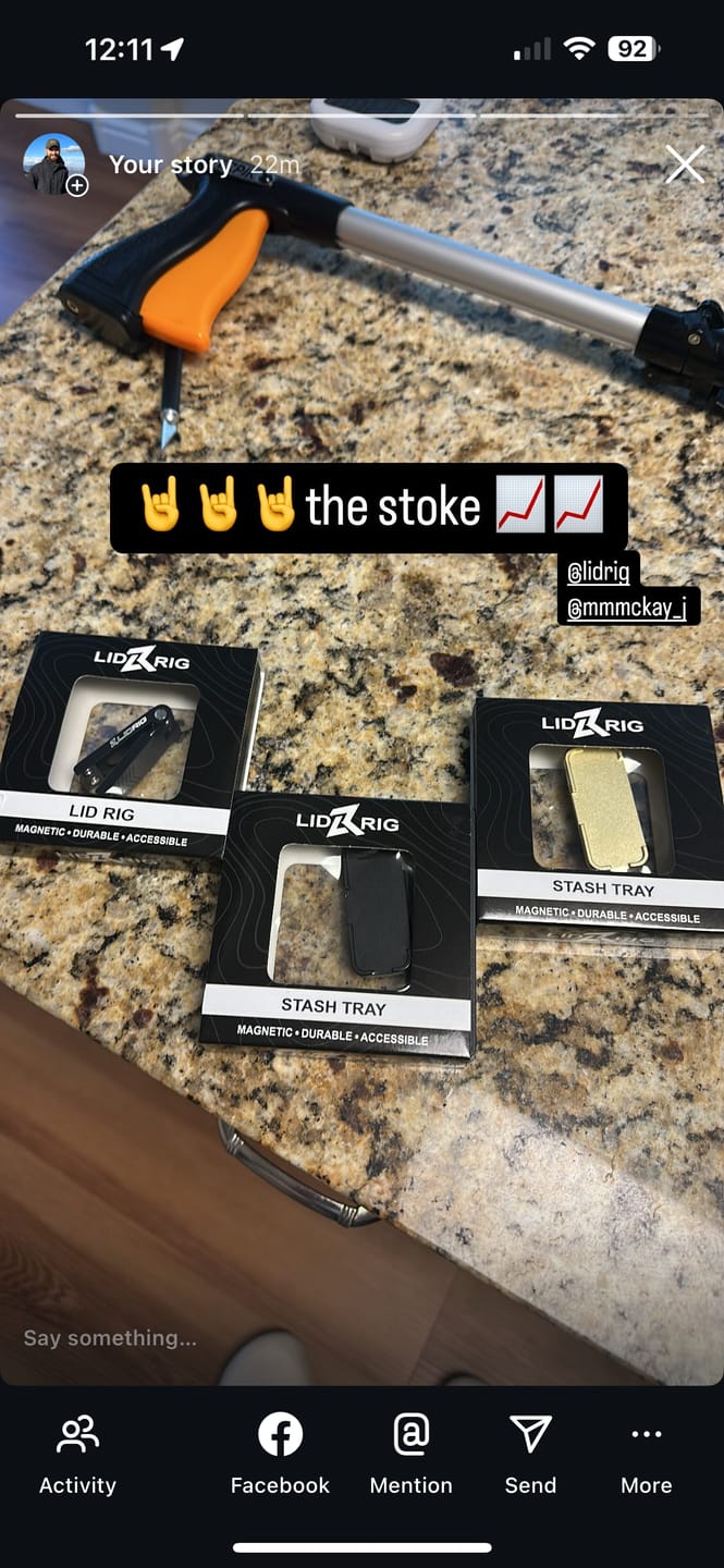Customer photo review of Lid Rig 3.0