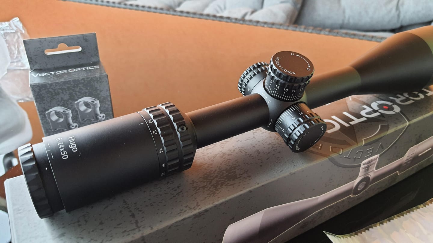 Customer photo review of Hugo 6-24x50SFP Riflescope (SCOL-31)