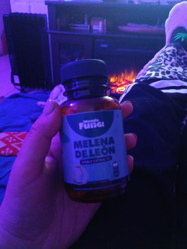 Customer photo review of Melena de León en Cápsulas - Ultra Concentrado