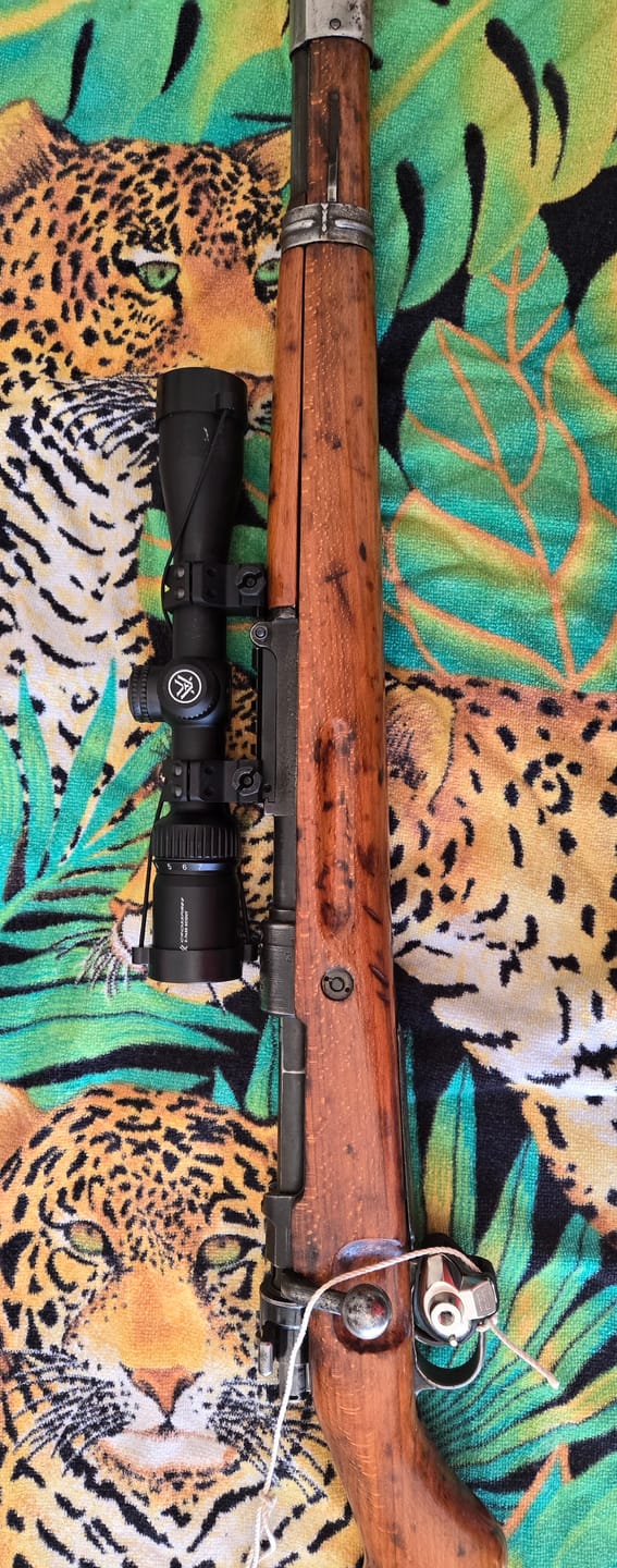 Customer photo review of Mauser K98K Ultra low-profile NDT Scout Mount for Long Eye Relief Scopes Gen 3