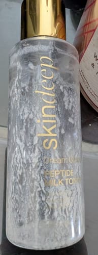 Customer photo review of DREAM GLAZE - Peptide Milk Toner