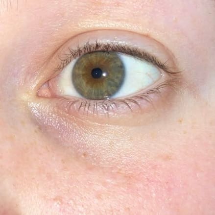 Customer photo review of Lash Growth Serum