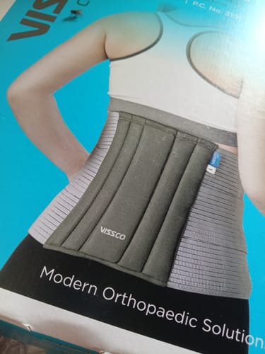 Customer photo review of Lumbo Sacral Belt | Supports the Lumbar Spine | Corrects Posture & Relieves Back Pain (Grey)