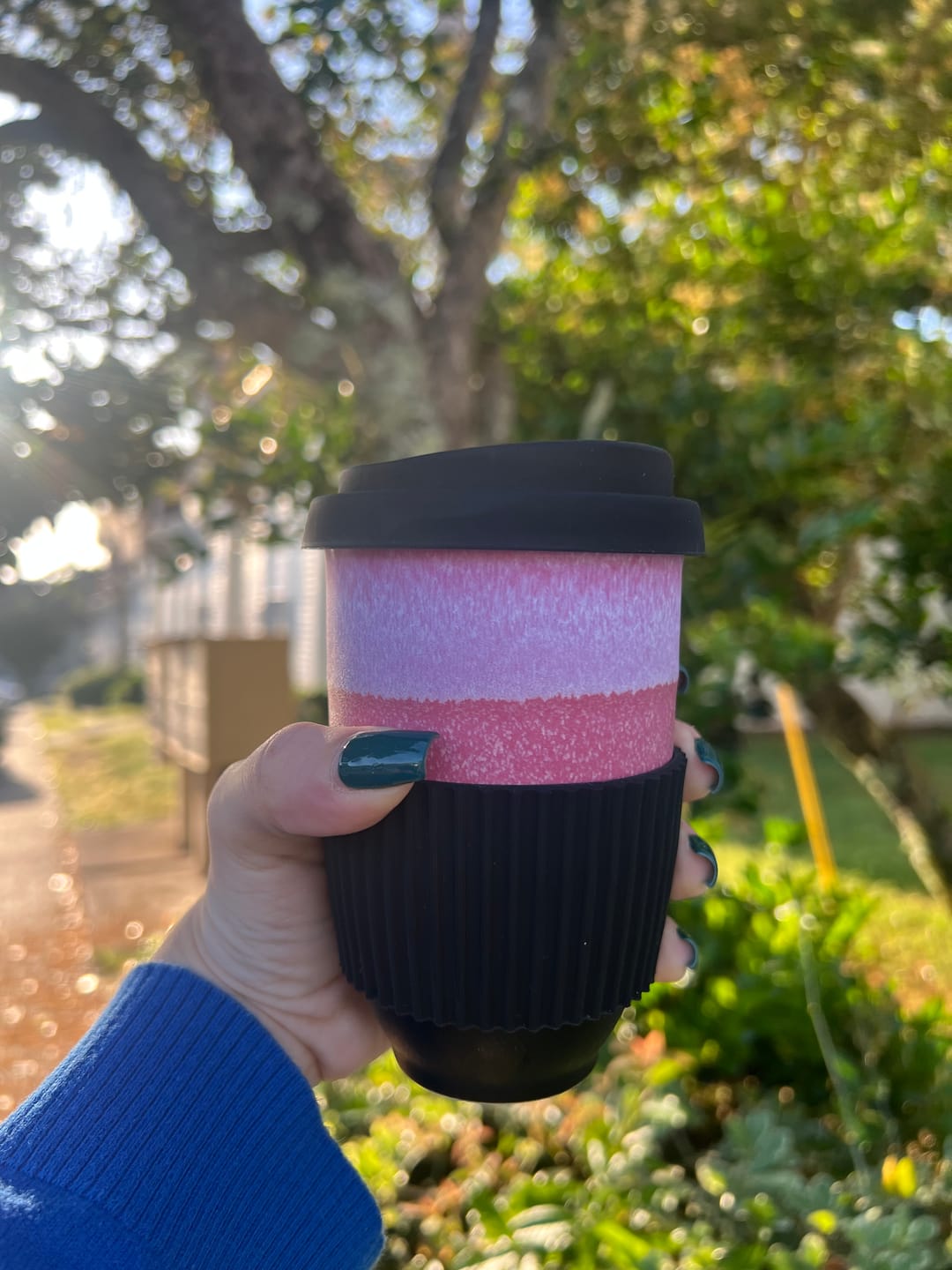Customer photo review of Eclipse Cup 12oz (Includes Lid & Band)