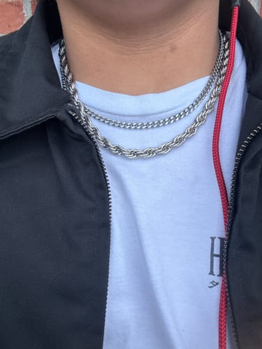 Customer photo review of 8mm Rope Chain