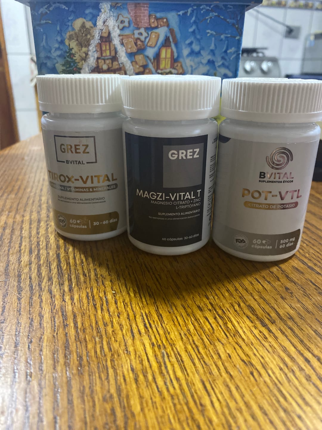 Customer photo review of MAGZI-VITAL T - Magnesio bisglicinato + Zinc + Aminoácido para el Sueño - 60 cápsulas
