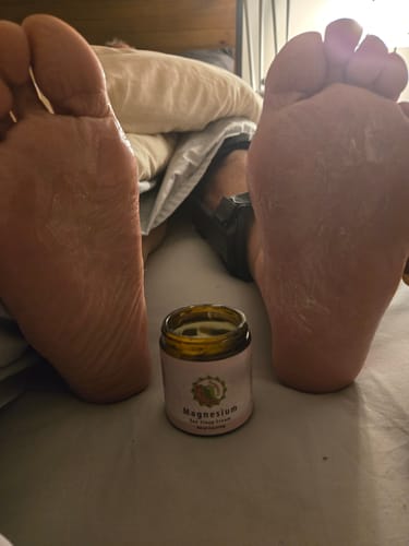 Customer photo review of Magnesium Zen Sleep Cream