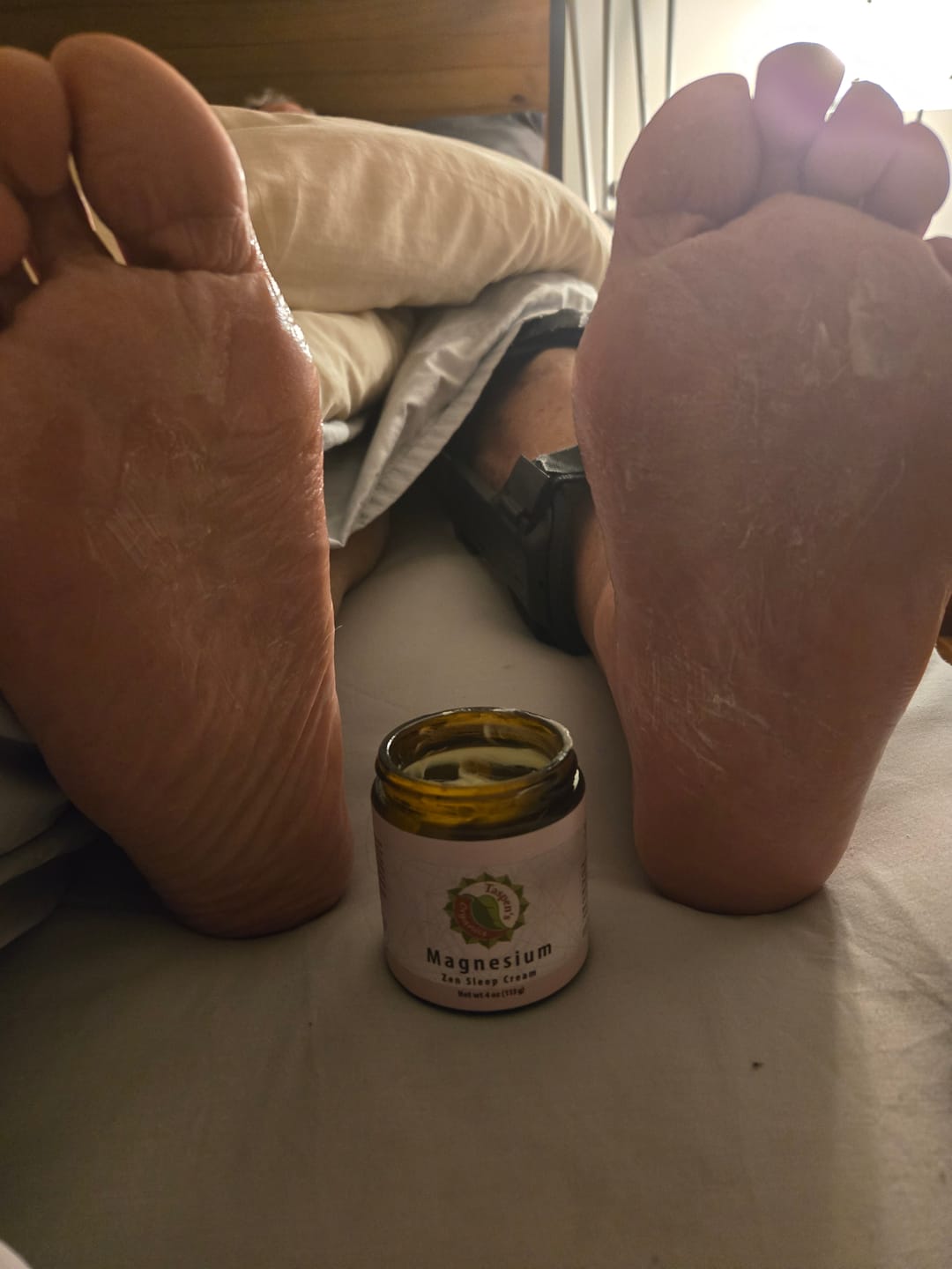 Customer photo review of Magnesium Zen Sleep Cream