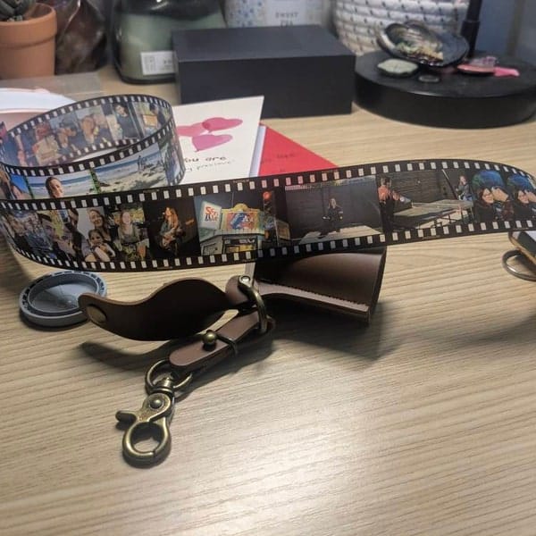 Customer photo review of Custom Drive Safe Film Roll Keychain For Your Love