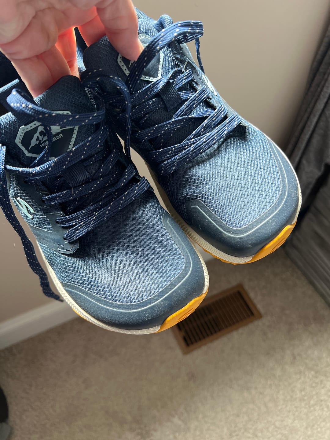 Customer photo review of Aurora - Wide Toe Sneakers