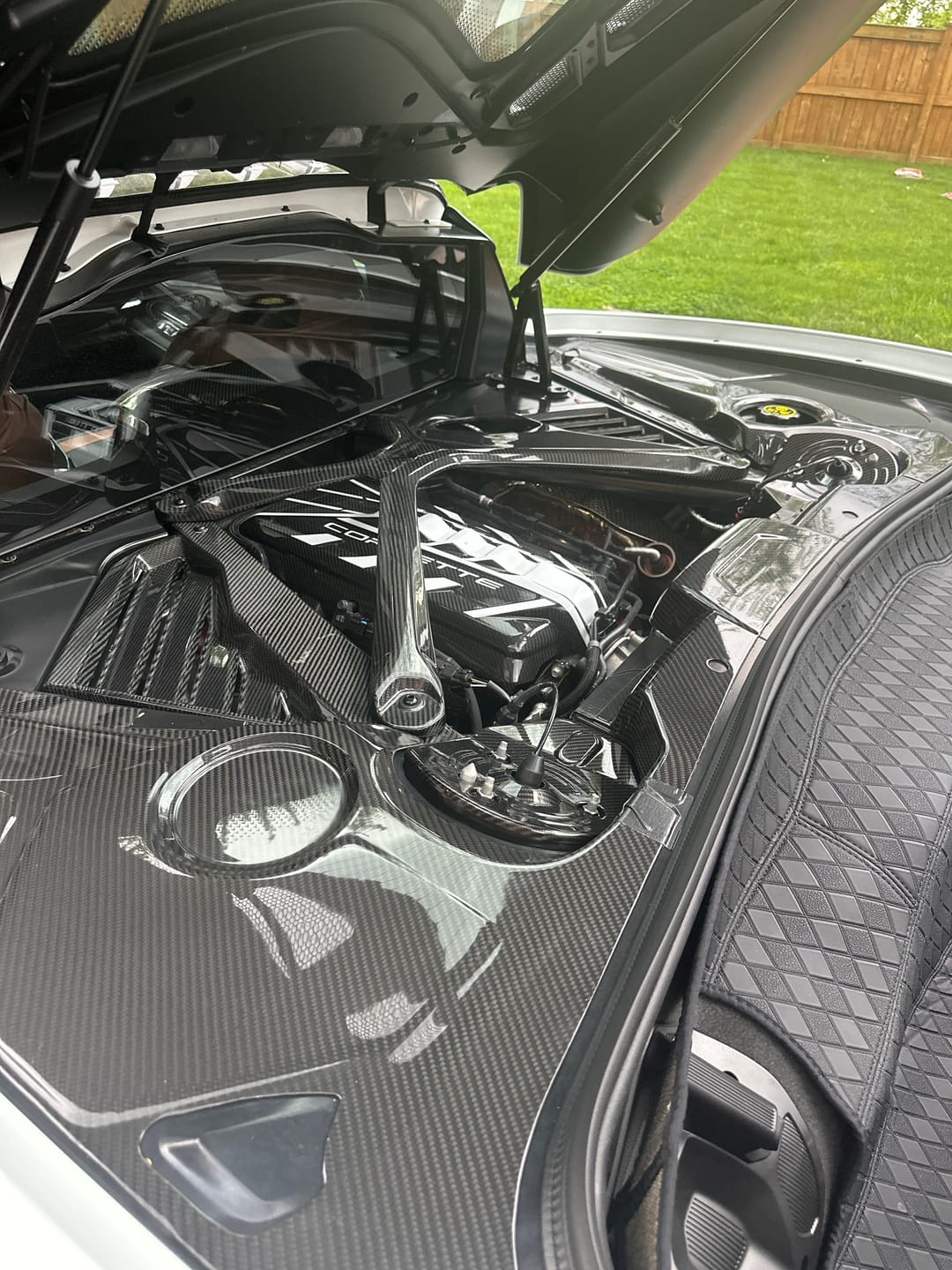 Customer photo review of Chevrolet Corvette C8 X-Brace