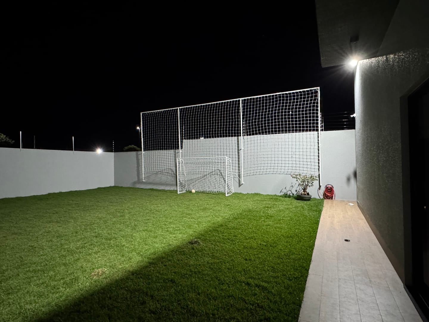 Customer photo review of Par de Rede para Trave, Gol Futsal Futebol de Salão Nylon Véu