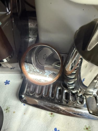 Customer photo review of Espresso Shot Mirror