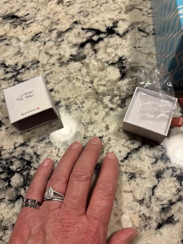Customer photo review of Just Breathe Ring